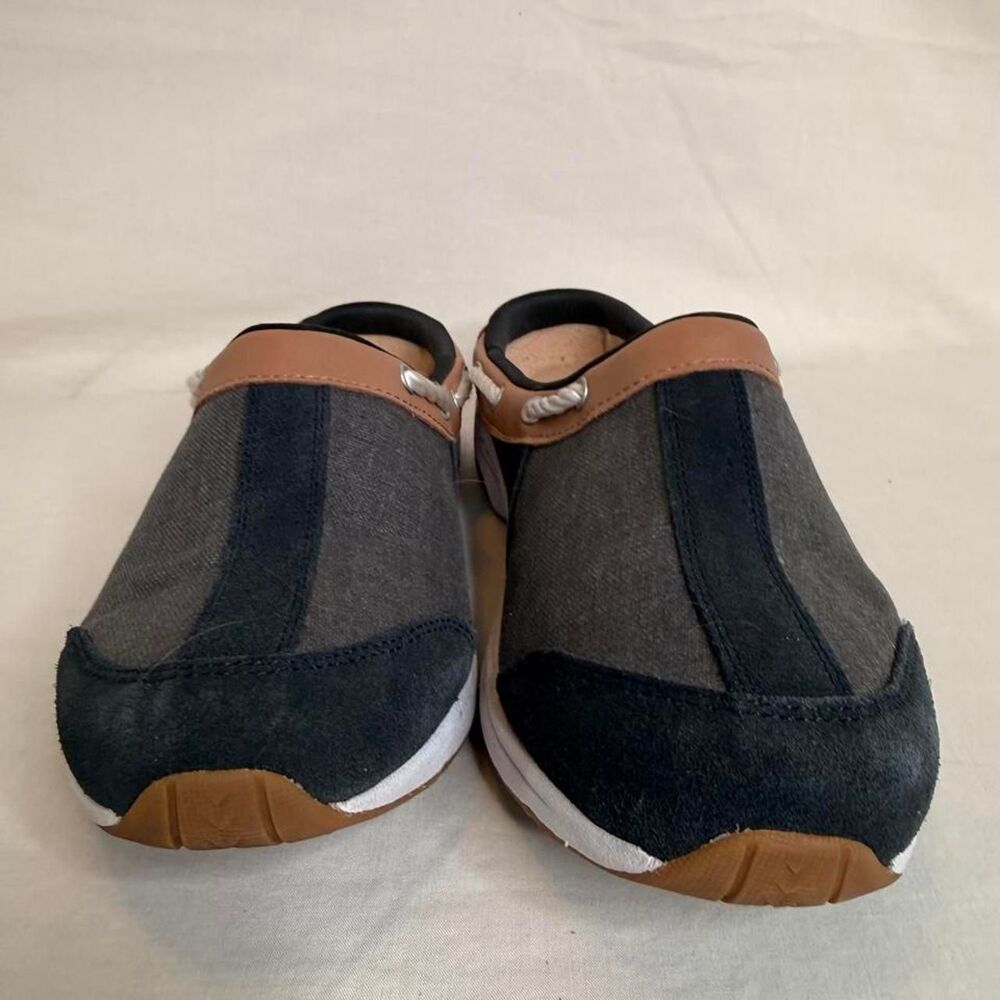 Easy-spirit Women's Grey and Black Clogs